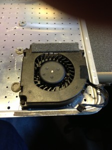 Fan upside down now.